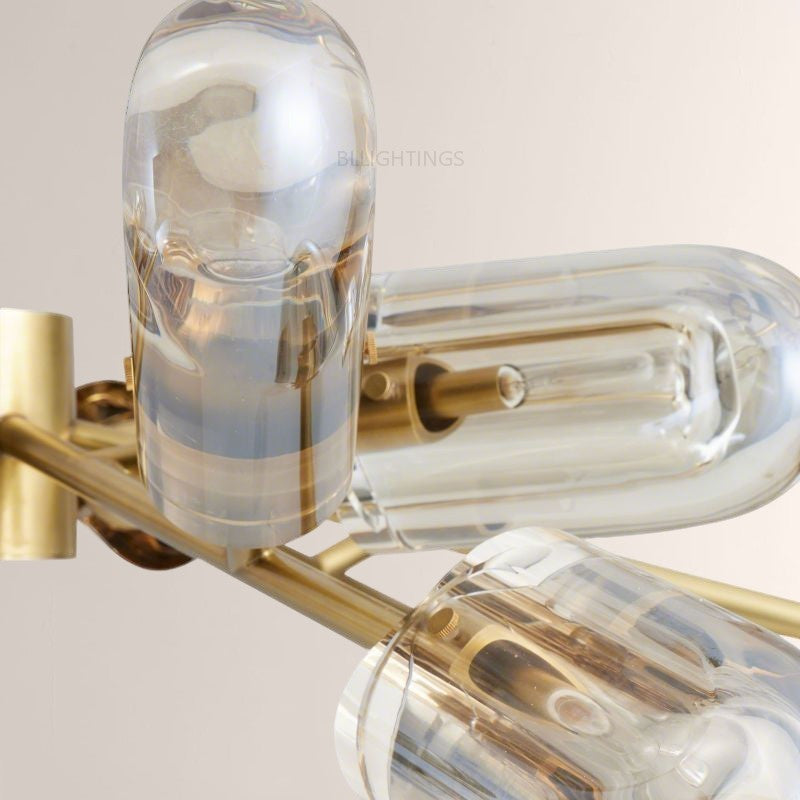 Javed Crystal Round Chandelier 44"