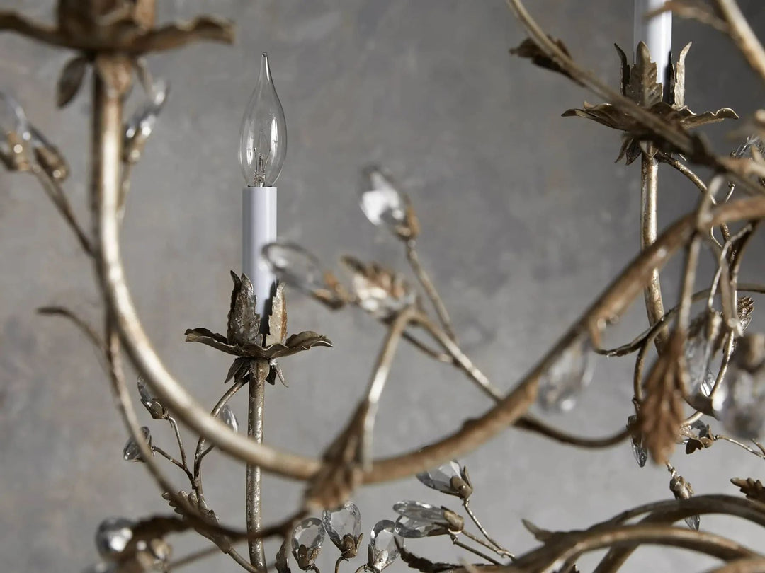 Kalie Crystal 12 Lights Pendant 46"