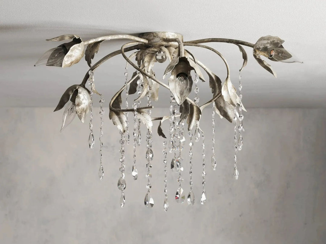 Kalie Crystal Flushmount Ceiling light 23.5"- 32"D