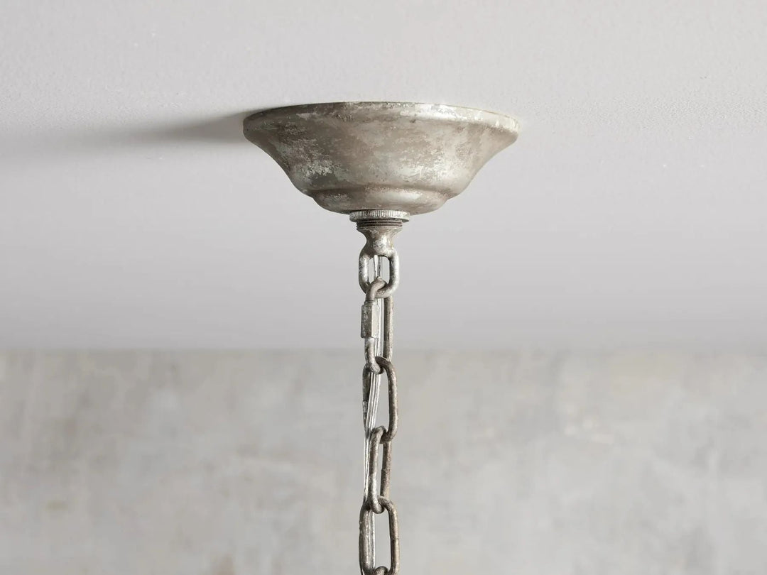 Kalie Crystal Rectangular Chandelier 61"  71“ - Silver