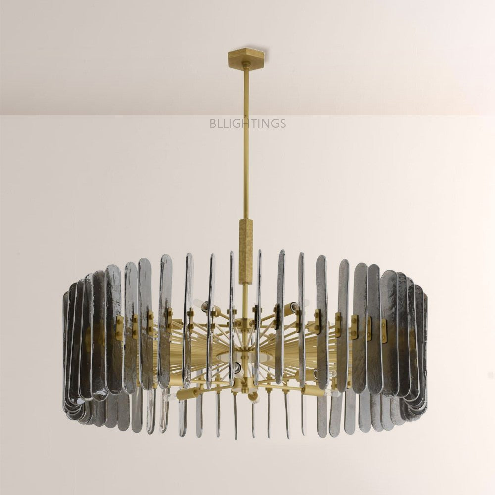 Klatze Glass Round Chandelier 38"