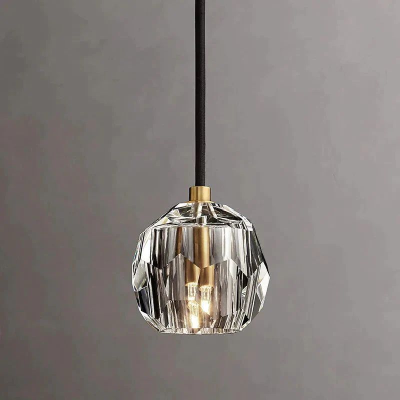 Kristina Glass Cord Island Pendant