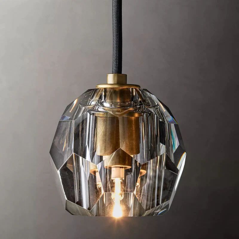 Kristina Glass Cord Island Pendant