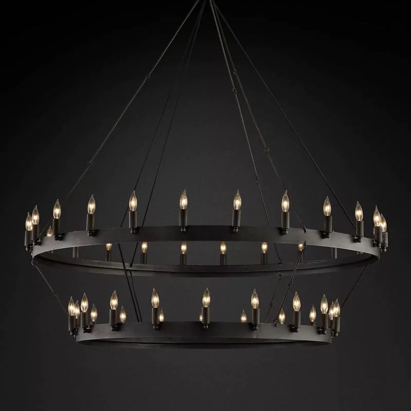 Lalania Vintage Candelabra 2-Tier Chandelier