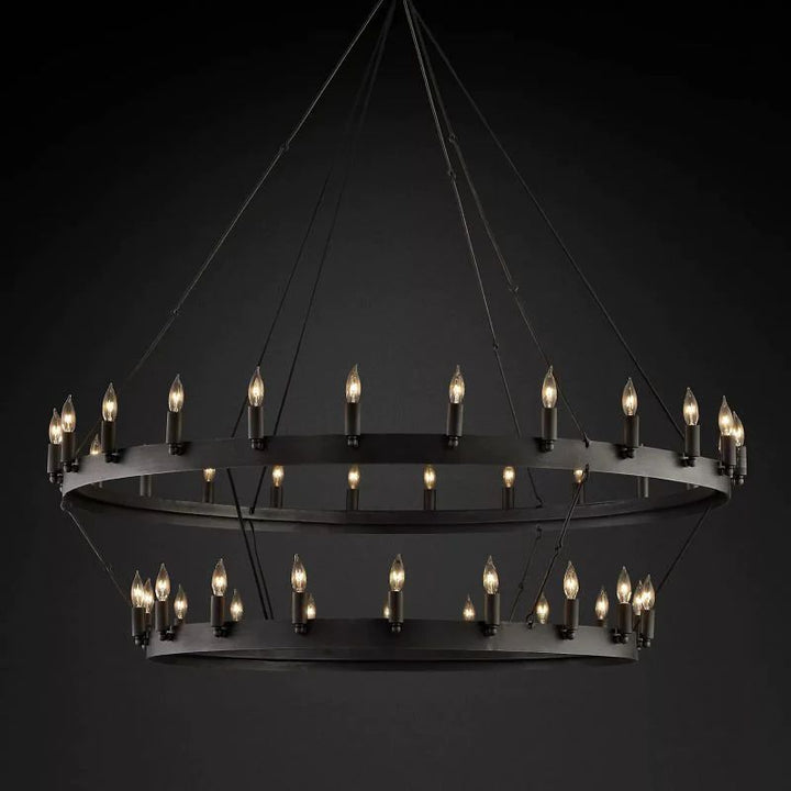 Lalania Vintage Candelabra 2-Tier Chandelier