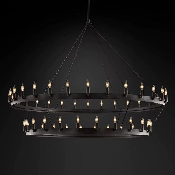 Lalania Vintage Candelabra 2-Tier Chandelier