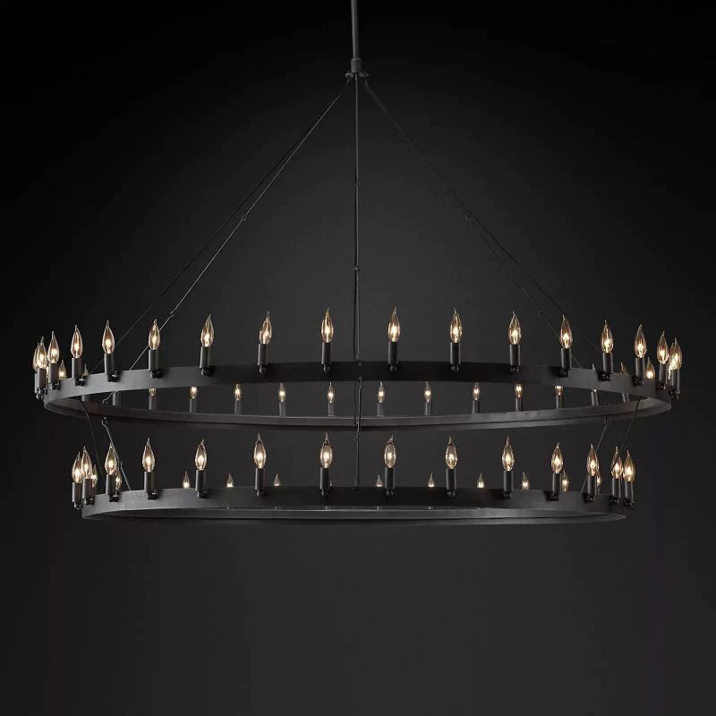 Lalania Vintage Candelabra 2-Tier Chandelier