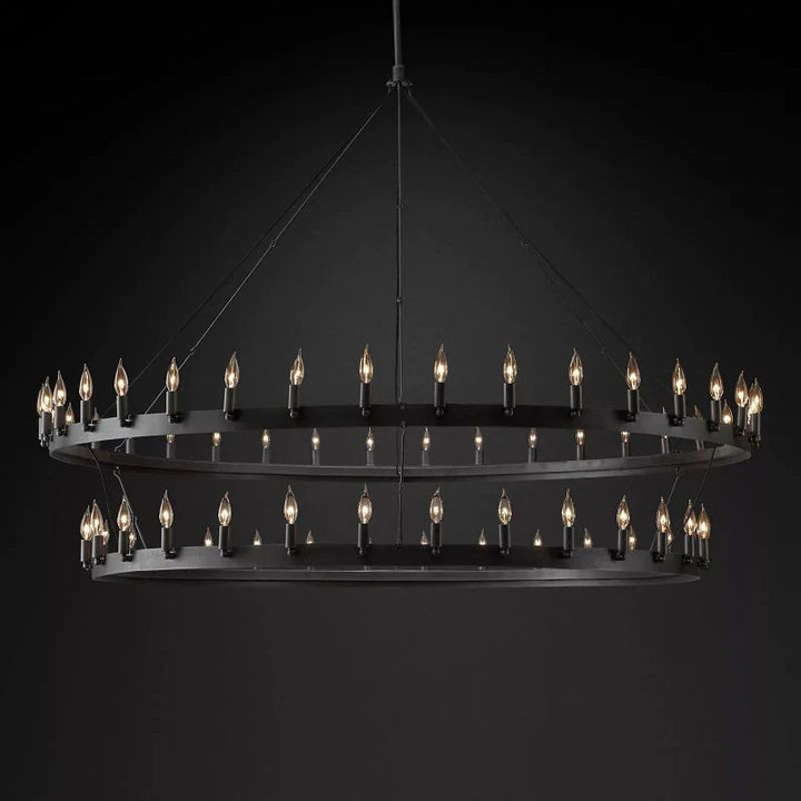 Lalania Vintage Candelabra 2-Tier Chandelier