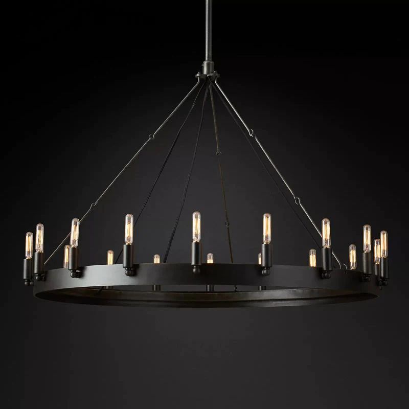Lalania Vintage Round Chandelier