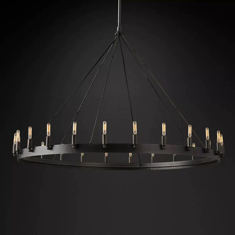 Lalania Vintage Round Chandelier