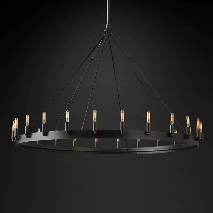 Lalania Vintage Round Chandelier