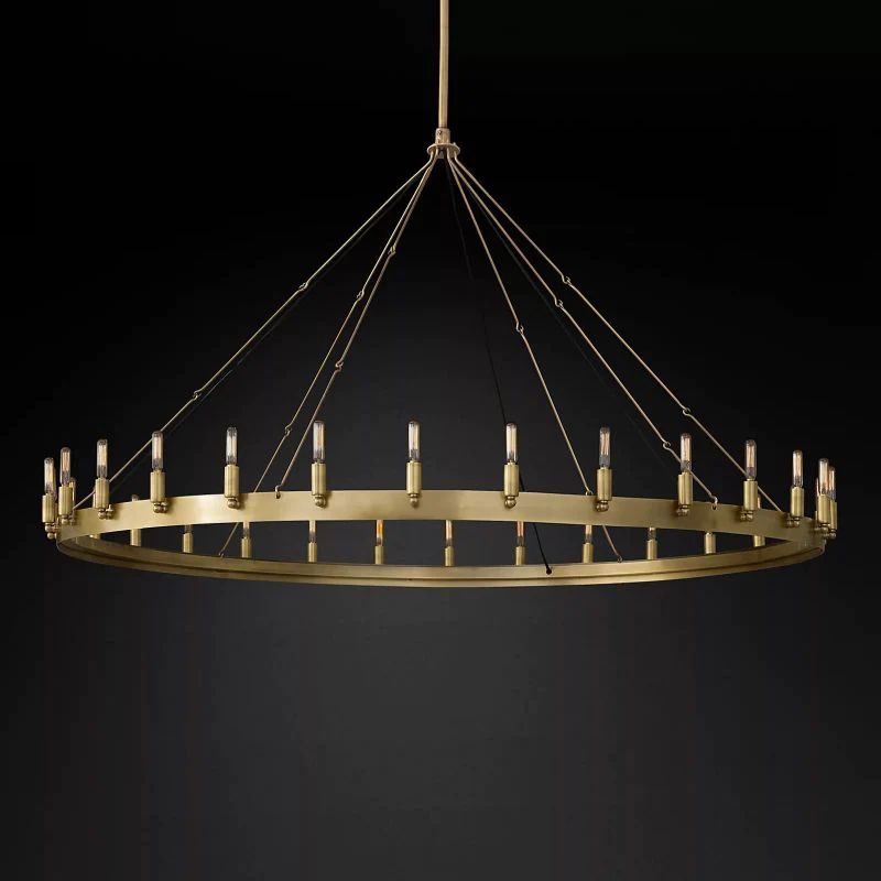 Lalania Vintage Round Chandelier