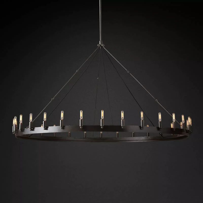 Lalania Vintage Round Chandelier