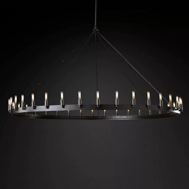 Lalania Vintage Round Chandelier