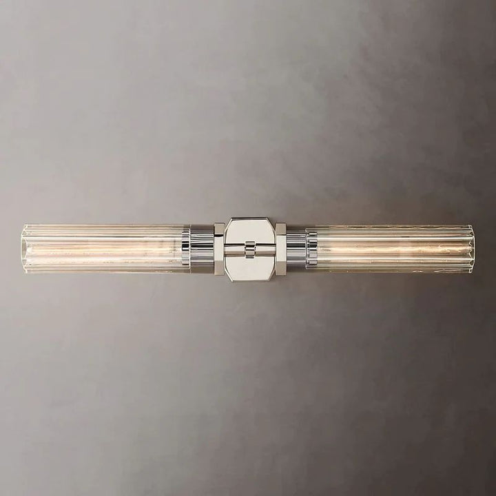 Lambert Hexagonal Linear Grand Bedroom Wall Sconce