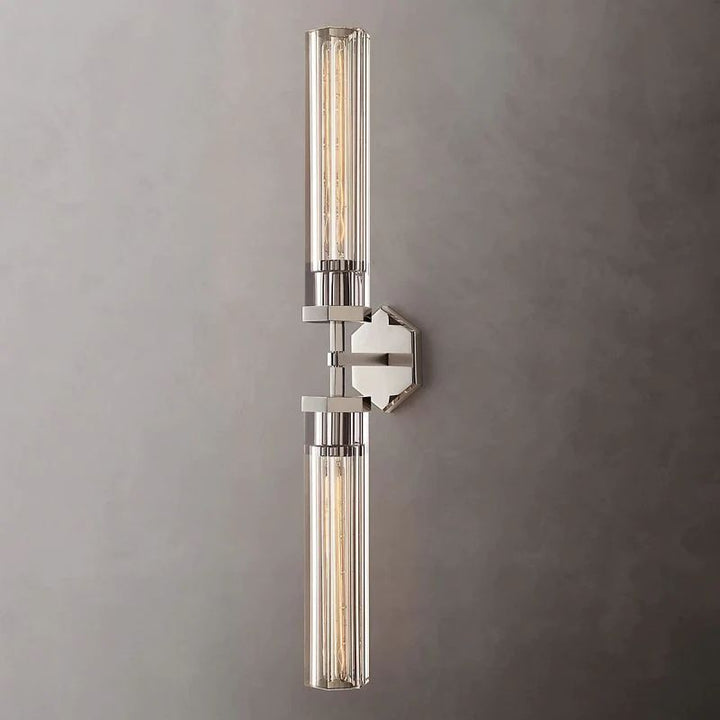 Lambert Hexagonal Linear Grand Bedroom Wall Sconce