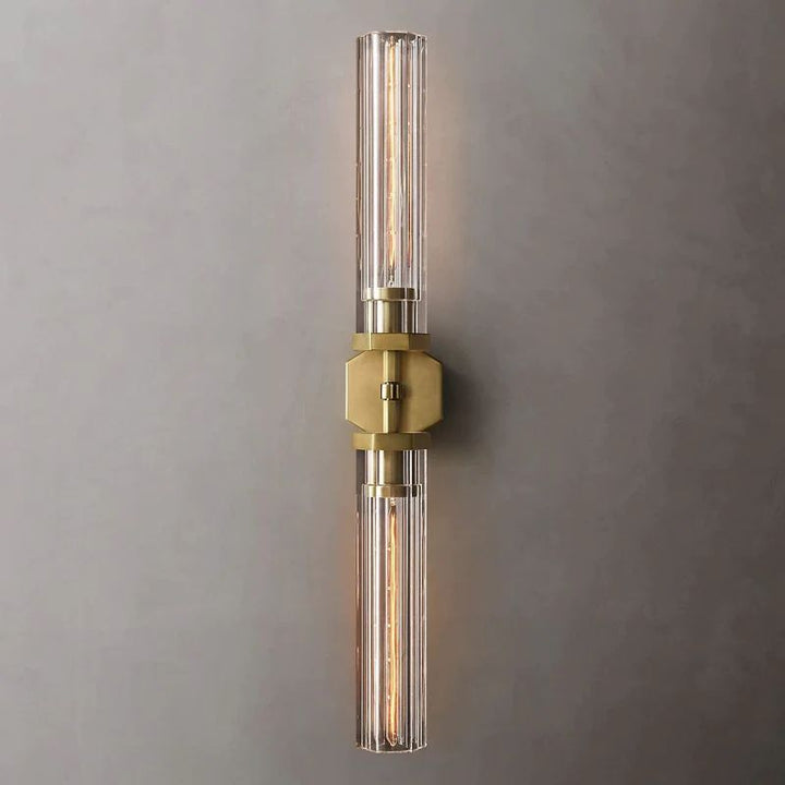Lambert Hexagonal Linear Grand Bedroom Wall Sconce