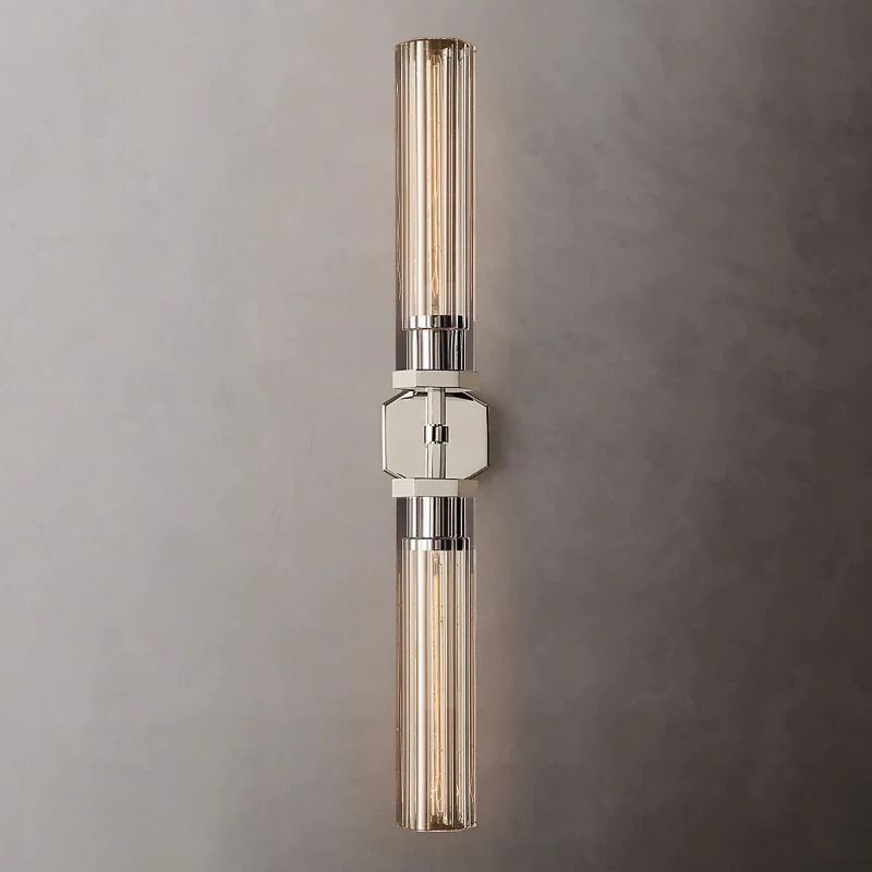 Lambert Hexagonal Linear Grand Bedroom Wall Sconce