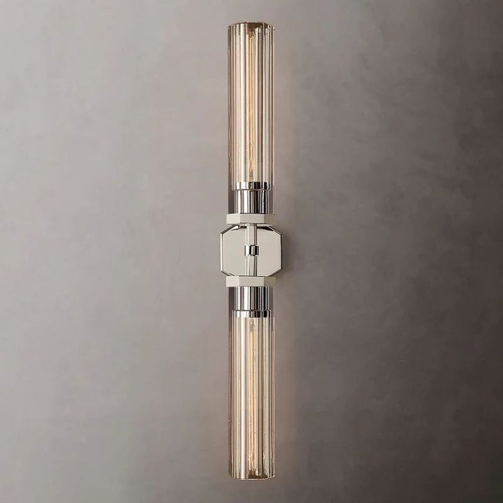 Lambert Hexagonal Linear Grand Bedroom Wall Sconce