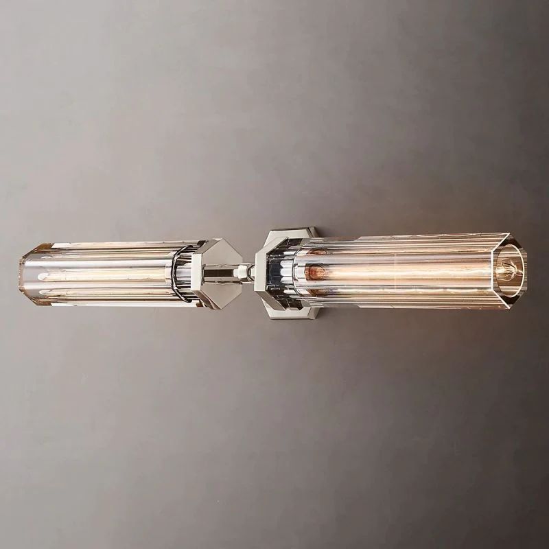 Lambert Hexagonal Linear Grand Bedroom Wall Sconce