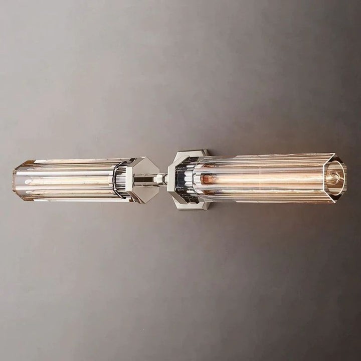Lambert Hexagonal Linear Grand Bedroom Wall Sconce
