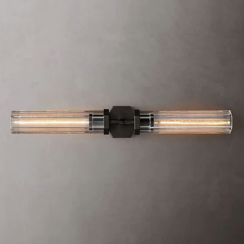Lambert Hexagonal Linear Grand Bedroom Wall Sconce