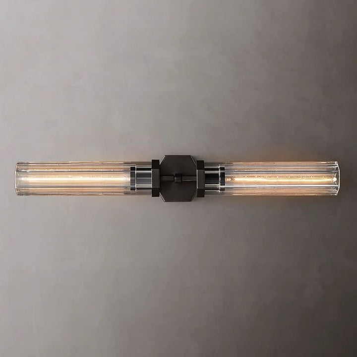 Lambert Hexagonal Linear Grand Bedroom Wall Sconce