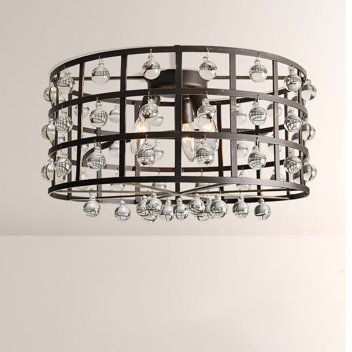 Lana Cage Flush Mount