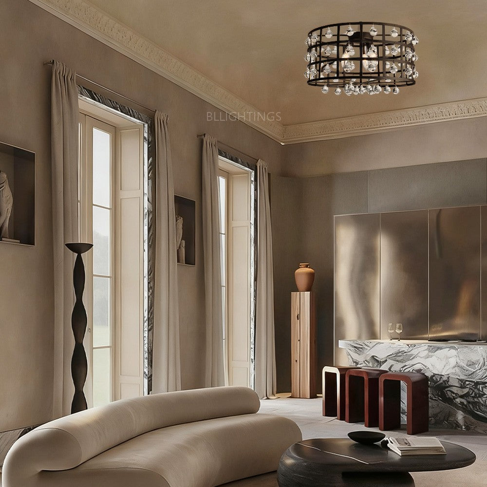 Lana Cage Flush Mount