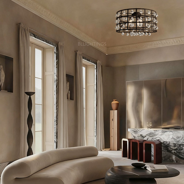 Lana Cage Flush Mount