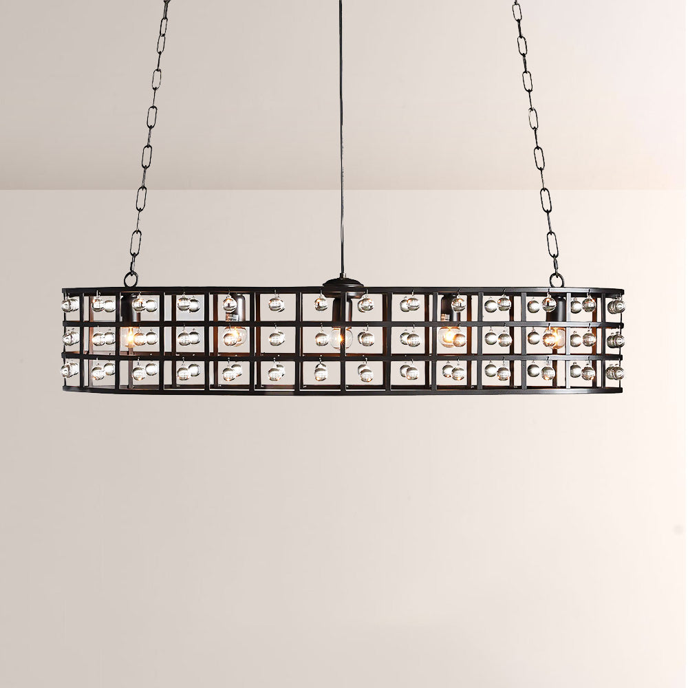 Lana Cage Oval Chandelier