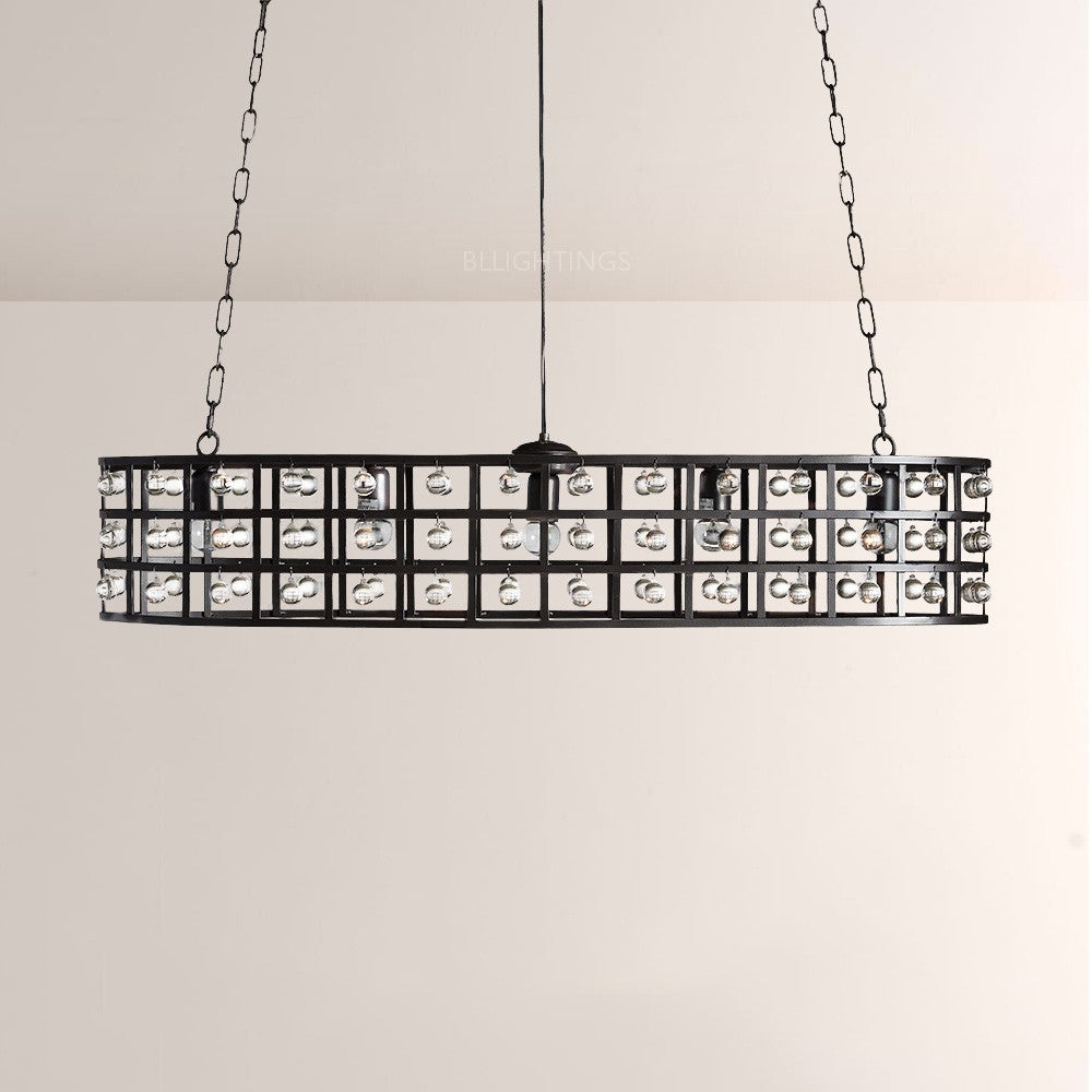 Lana Cage Oval Chandelier