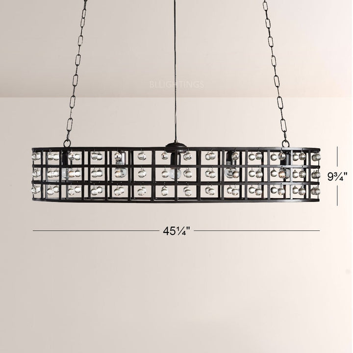 Lana Cage Oval Chandelier