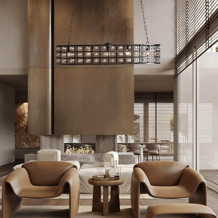 Lana Cage Oval Chandelier