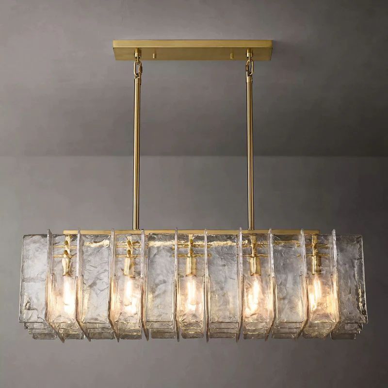 Sharon Rectangular  Dining Room Chandelier 49"