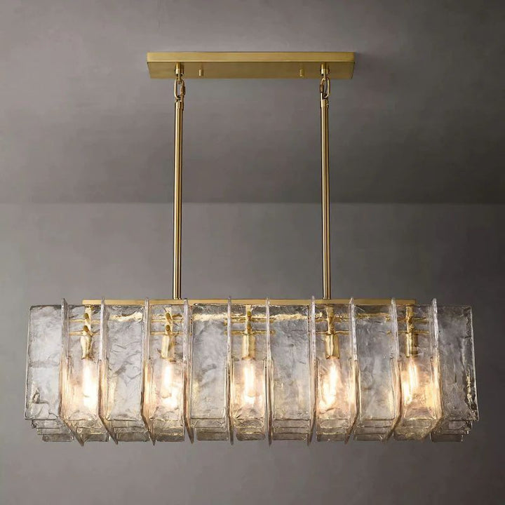 Sharon Rectangular  Dining Room Chandelier 49"