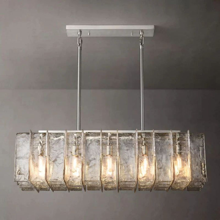 Sharon Rectangular  Dining Room Chandelier 49"