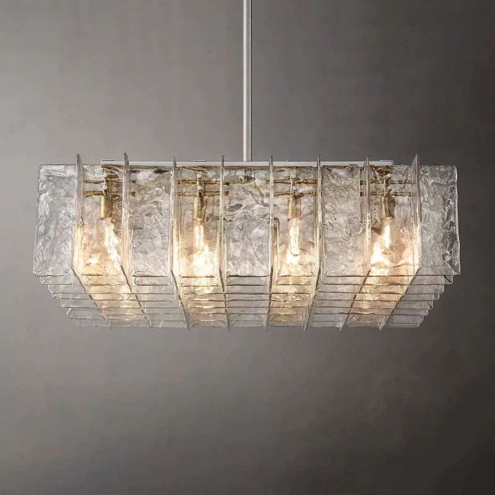 Sharon Square Chandelier 49" For Living Room