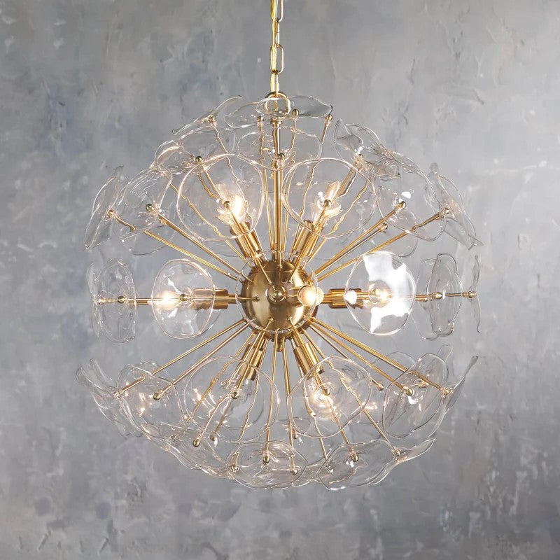 Lemay Glass Round Chandelier