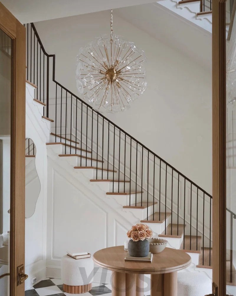 Lemay Glass Round Chandelier