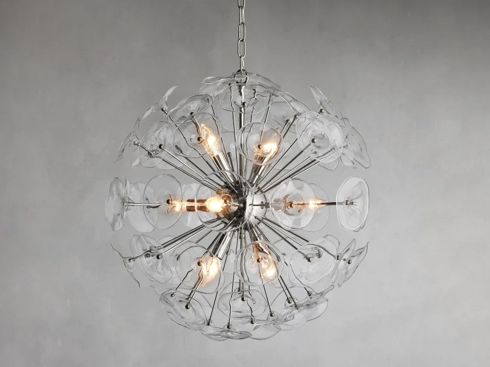 Lemay Glass Round Chandelier