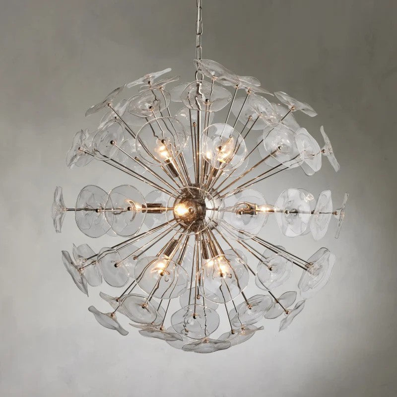 Lemay Glass Round Chandelier
