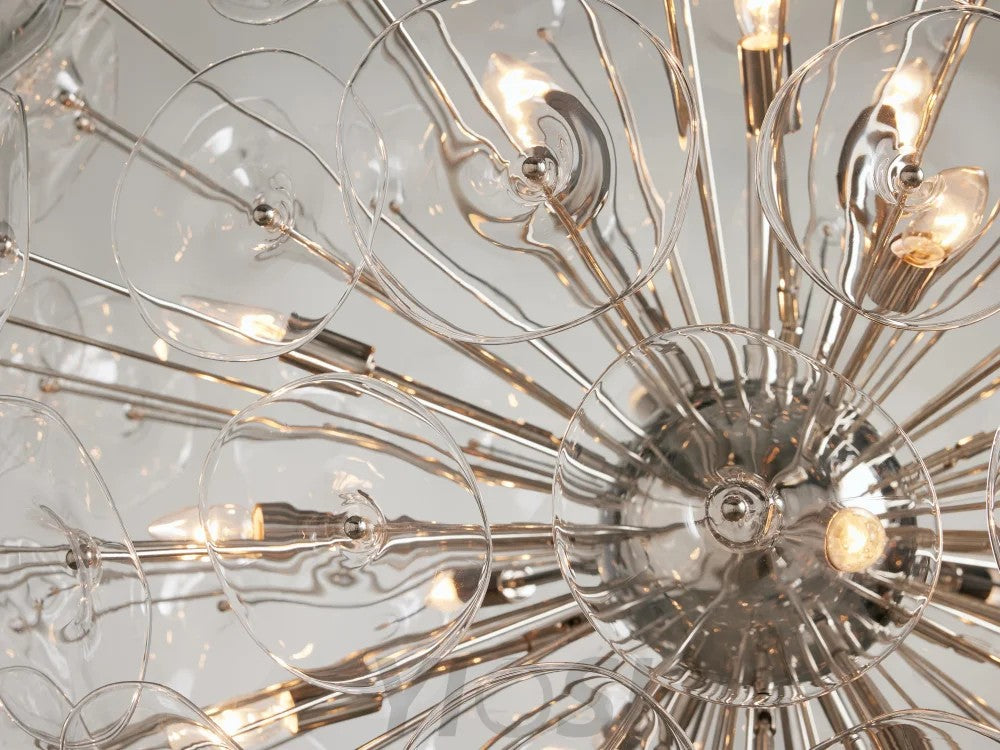 Lemay Glass Round Chandelier