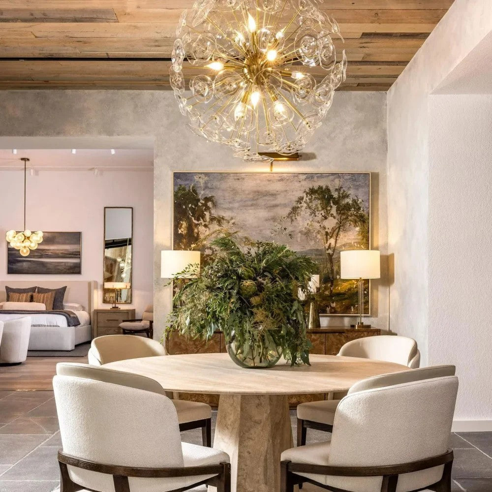 Lemay Glass Round Chandelier