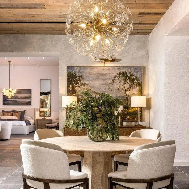 Lemay Glass Round Chandelier