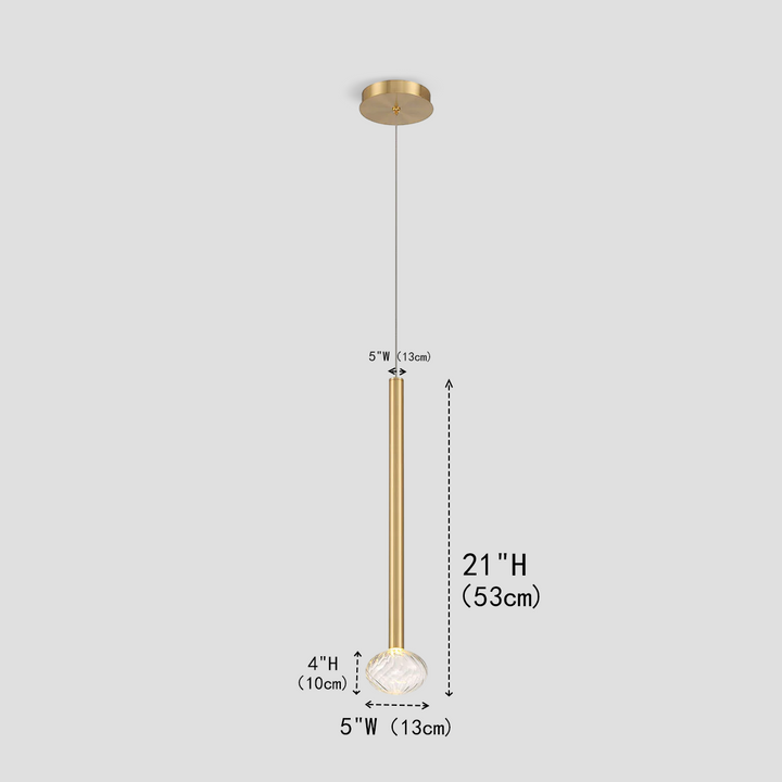 Leslie Crystal Chandelier