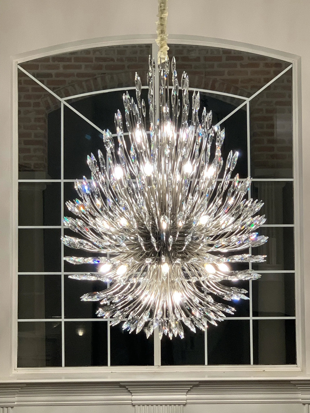 Levi Starburst Crystal Sputnik Chandelier