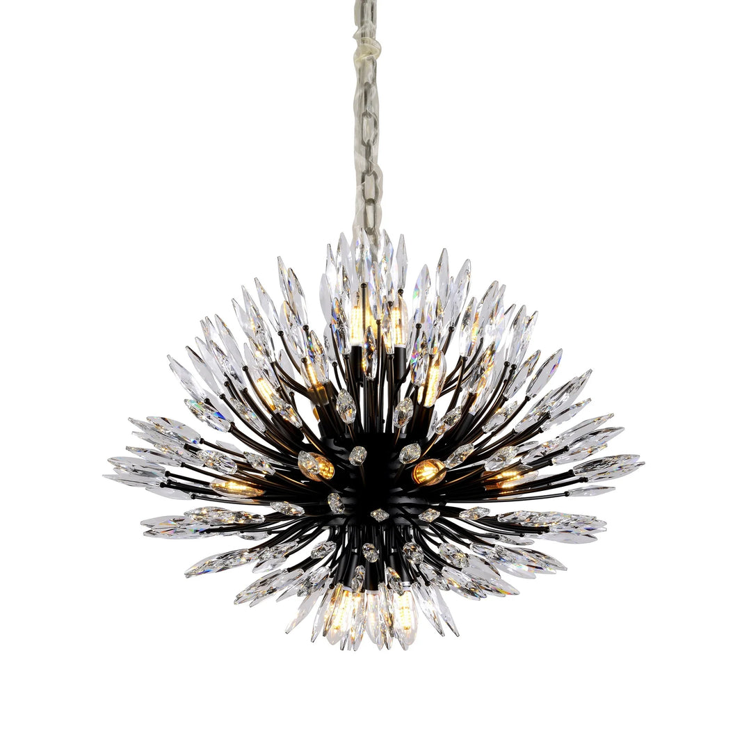 Levi Starburst Crystal Sputnik Chandelier