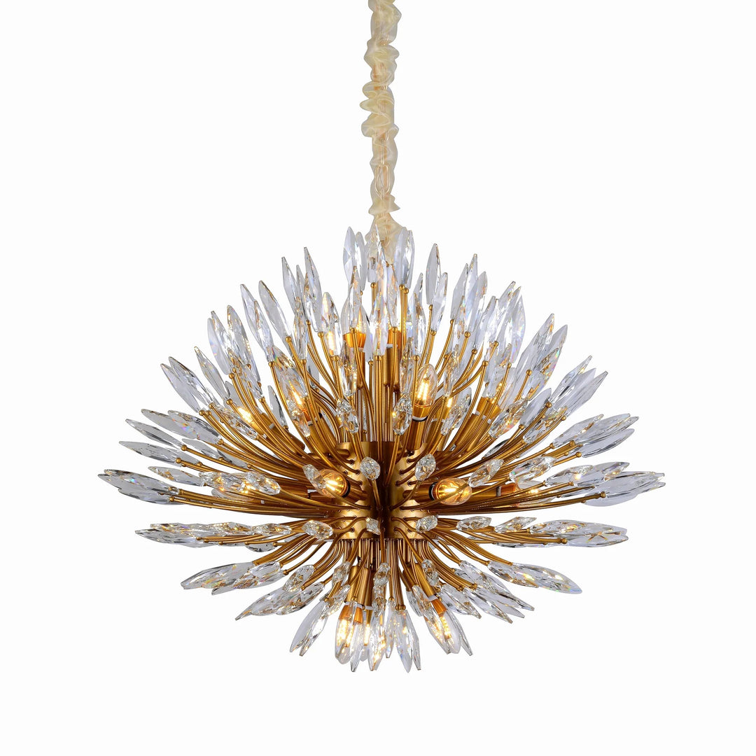 Levi Starburst Crystal Sputnik Chandelier