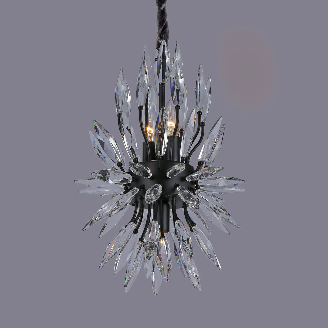 Levi Starburst Crystal Sputnik Chandelier